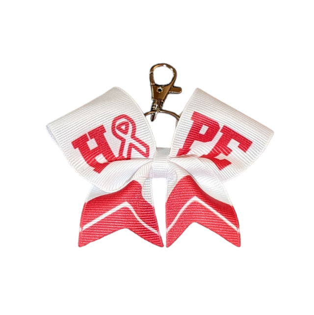 CDE - Holiday Spectacular Keychain Cheer Bow - December 2023